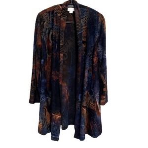Kamana Womens Long Sleeve Cardigan Kimono Size S Feminine Festival Casual Luxury